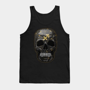 skull, zodiac signs, Sagittarius Tank Top